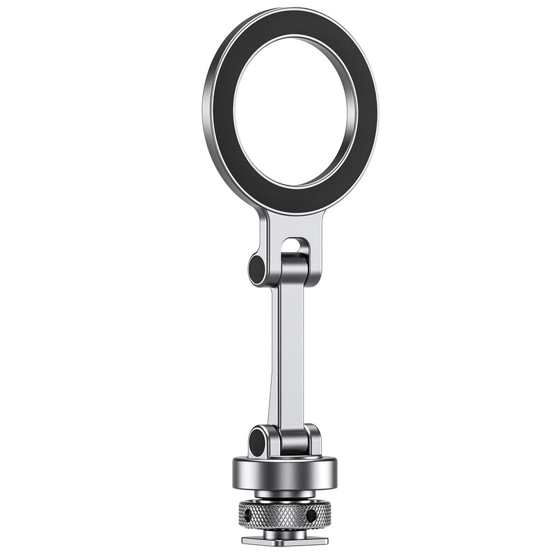 4 Leofoto Βάση Στήριξης Smartphone PM-03 Ασημί - Image 4