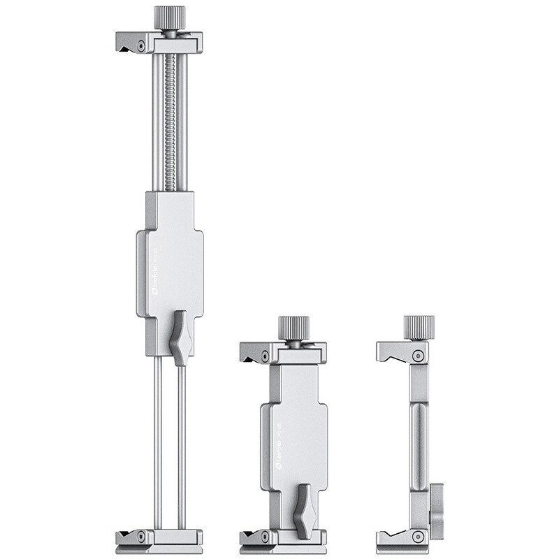 4 Leofoto Βάση Στήριξης PC-120 για Smartphone και Tablet Ασημί - Image 4