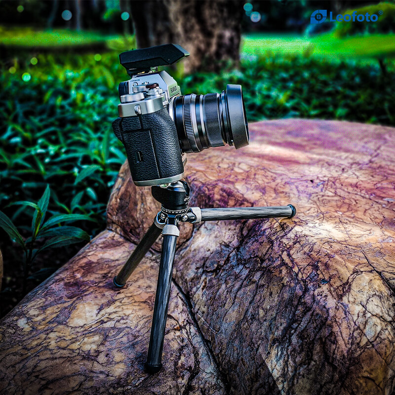 5 Leofoto Επιτραπέζιο Τρίποδο MT-02C + LH-22 Carbon - Image 5