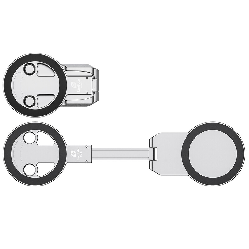 5 Leofoto Μαγνητική Βάση Στήριξης Smartphone PM-05 Ασημί - Image 5