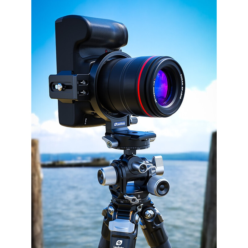 5 Leofoto Βάση Φακού UL-03 Μαύρη - Image 5