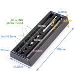 ASTOptics Ράβδος Dovetail Τύπου-V, 120mm - Image 2