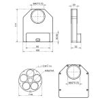 Τροχός Φίλτρων iOptron iEFW 5x1.25’’ - Image 2